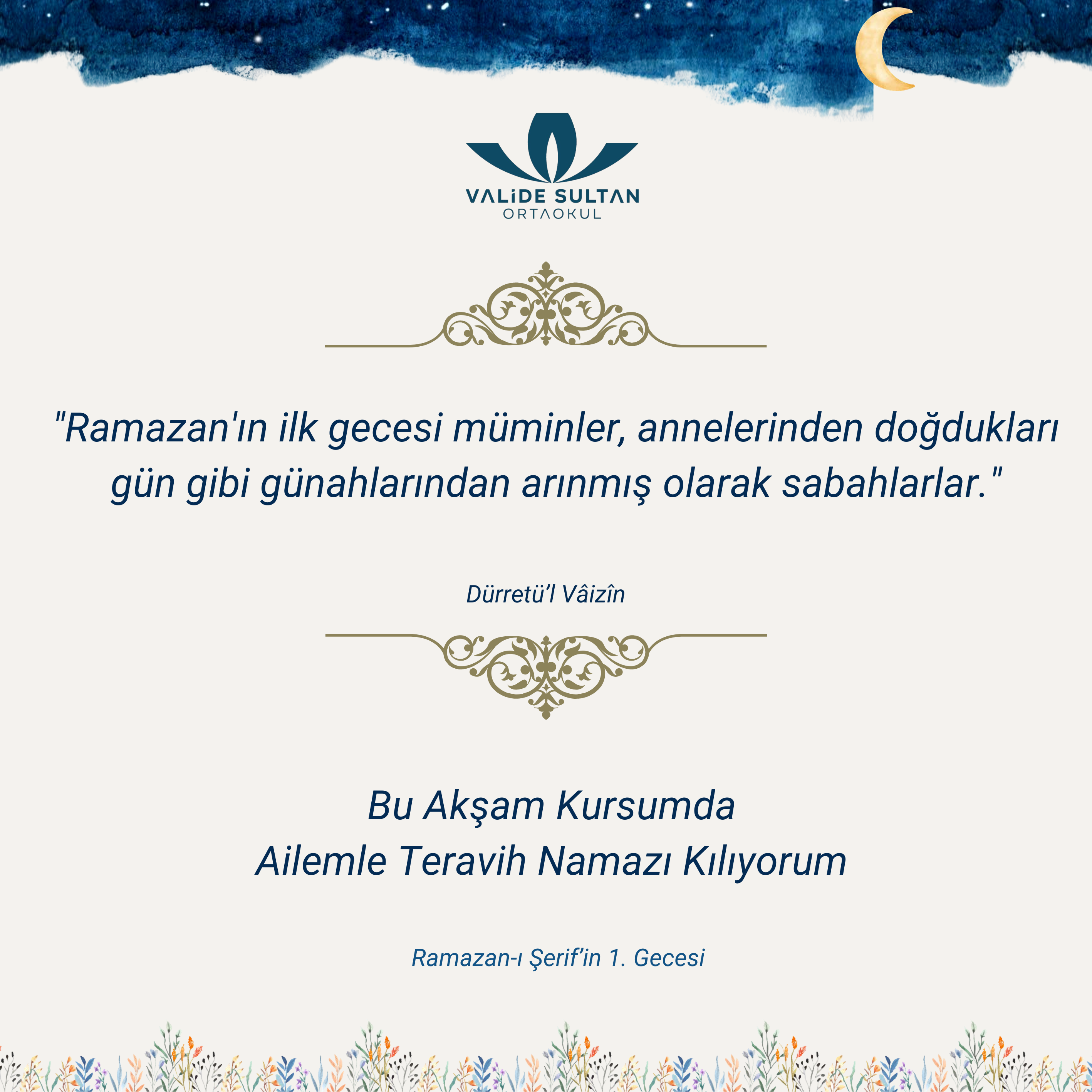 Ramazan-ı Şerif . Gün
